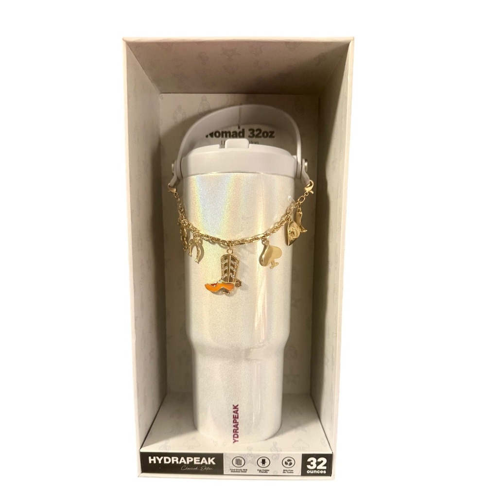 Hydrapeak Nomad 32oz Charmed Tumbler – Western Cowboy Pearl‎ Iridescent